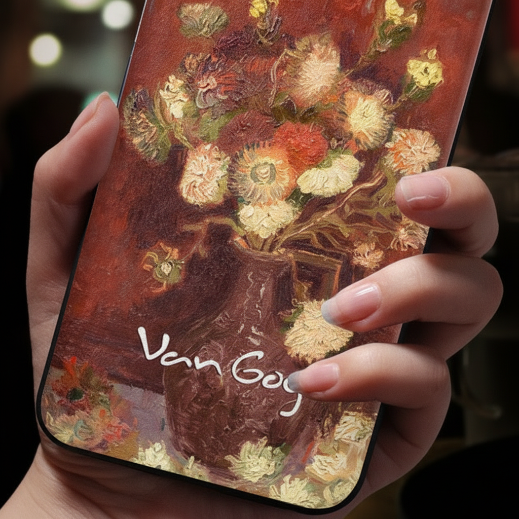 Coque iPhone Inspirée de Van Gogh – Protection Artistique