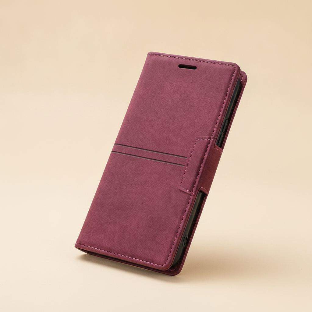 Étui iPhone 13 Magnétique – Cuir Synthétique Premium